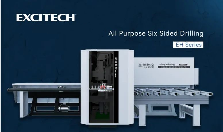संमिश्र तंत्रज्ञान, Excitech हाय-डेफिनिशन तंत्रज्ञान, ते मिळवण्यासाठी एक मशीन | अष्टपैलू सहा बाजूंनी ड्रिलिंग मशीन.