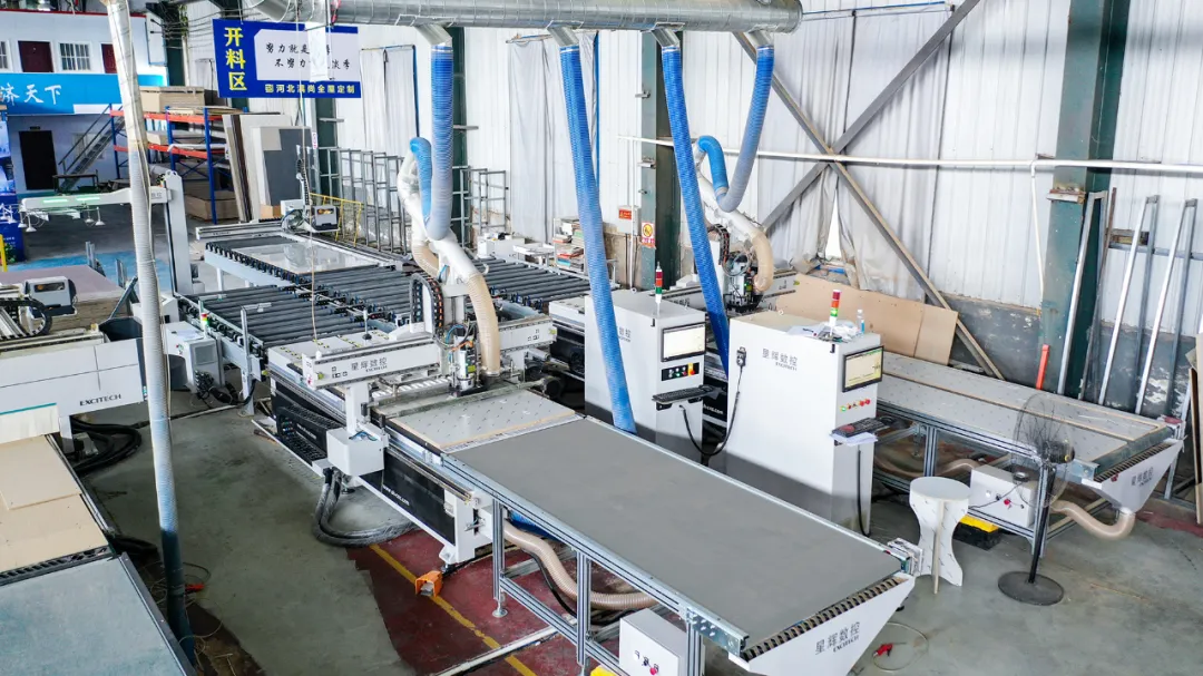 EXCITECH वुडवर्किंग CNC कटिंग मशीनचे प्रकार.